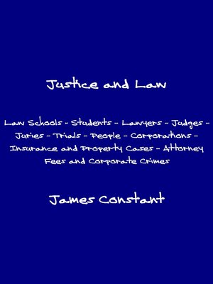 cover image of Justice and Law
